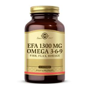 کپسول گیاهی امگا 9-6-3 دوز 1300 میلی گرم سولگار