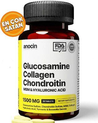 مکمل گلوکزامین کندرویتین 30 عددی anocin