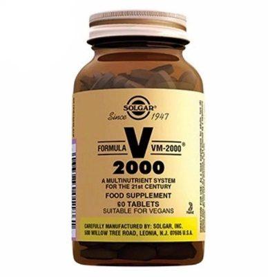 مولتی ویتامین VM 2000 سولگار 60 عددی