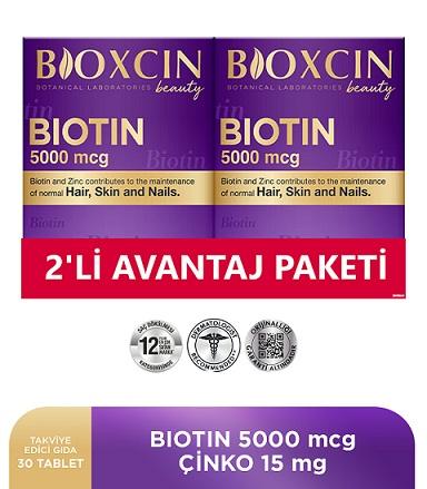 3 ویتامین مو بیوتین بیوکسین 60 عدد