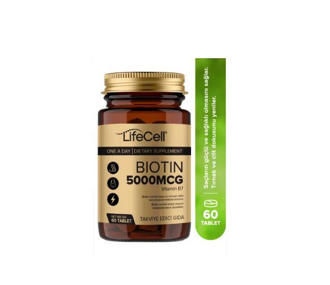 biotin 5000 بیوتین 5000 لایف سل