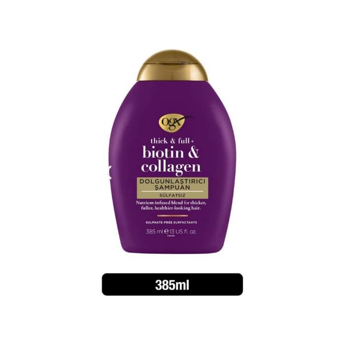 biotincollagen385 شامپو بیوتین کلاژن اوجی ایکس